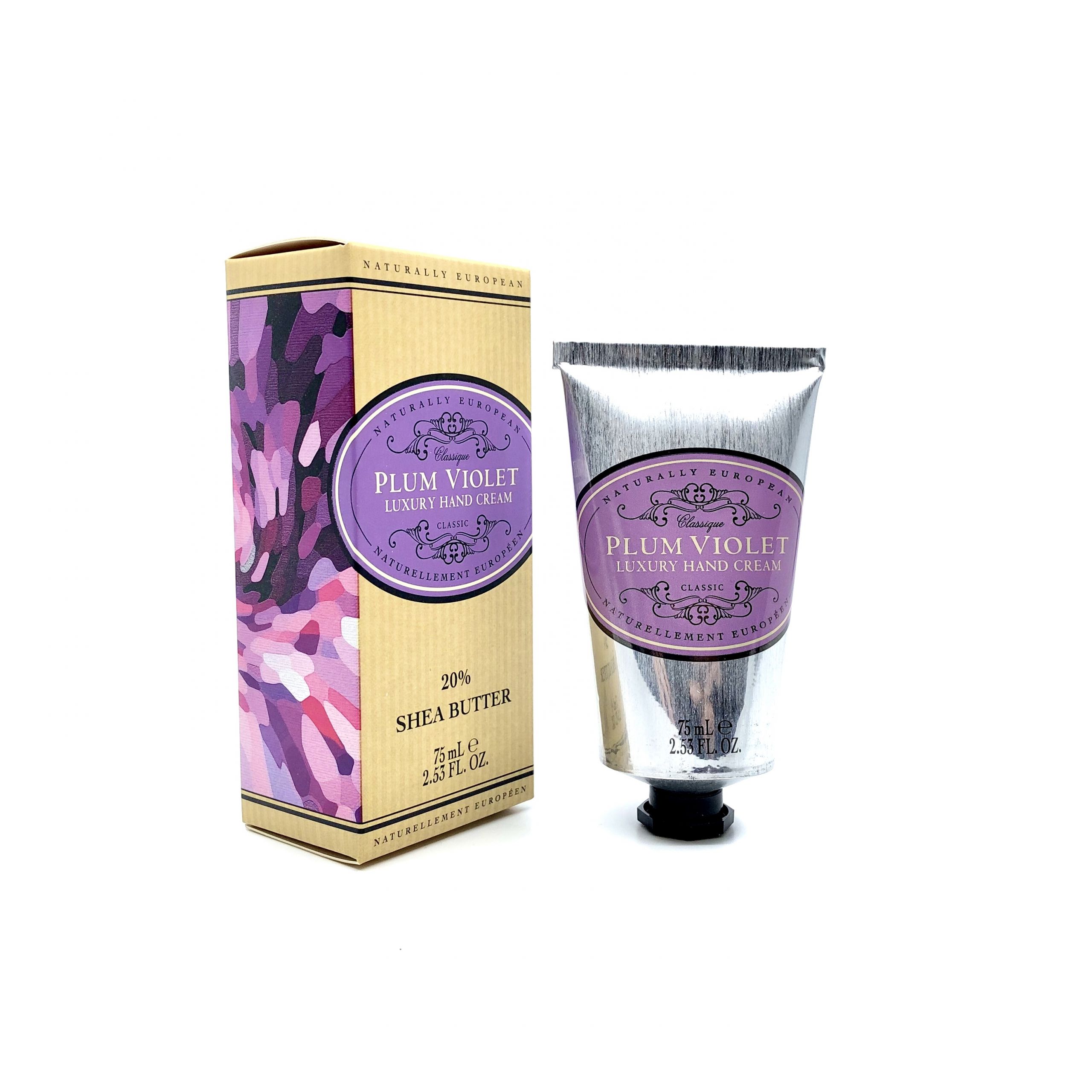Naturally European Luxury Hand Cream Plum Violet Schminkbar
