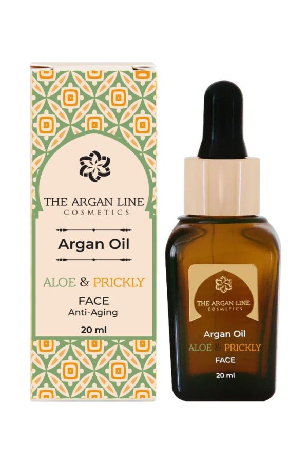 The Argan Line Arganl Gesicht Aloe & Prickly
